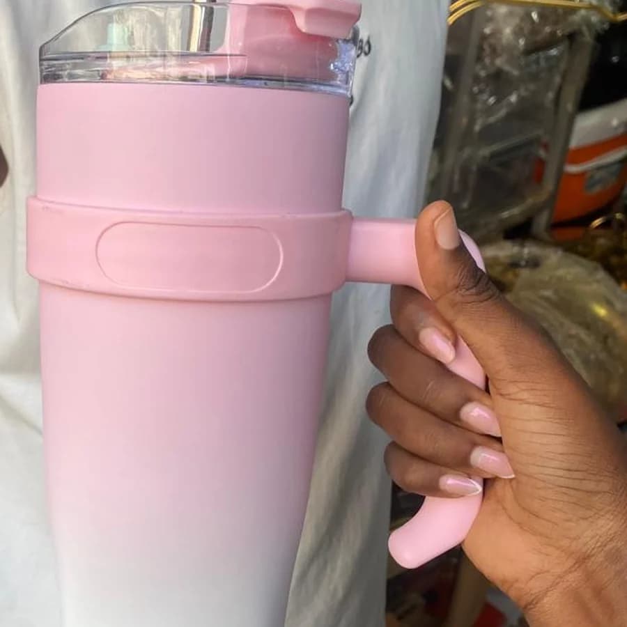 Insulated tumbler, pink
